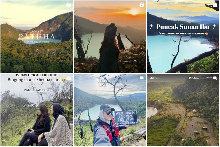 Sewa Tenda di Ranca Upas